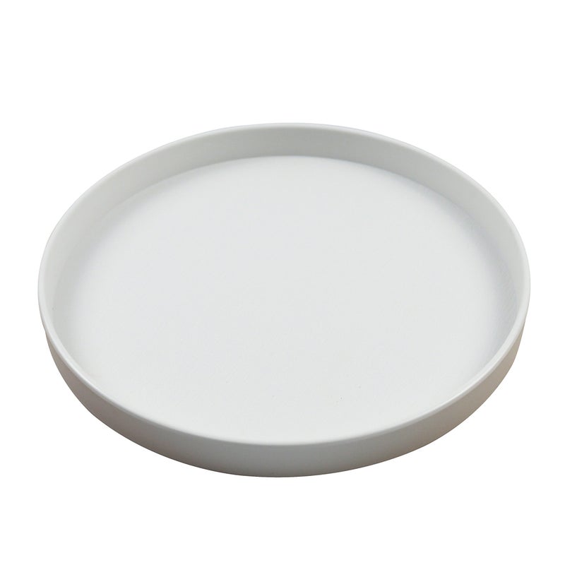 OMEM Reptile Food Bowl Water Dish,Feeding Dish, Birds Bowl (L, White) - Image 1